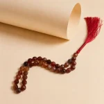 تسبیح سنگ اصلی عقیق ۳۳ دانه